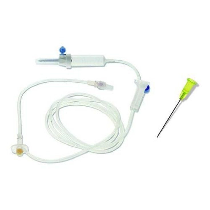 Eurospital Euroset 34 Deflussore Con Filtro Con Ago