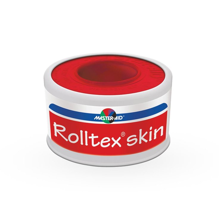 Master-Aid&reg; Rolltex&reg; Skin Cerotto In Tela Di Rayon Viscosa Colore Rosa Pelle m 5 x 1,25 cm