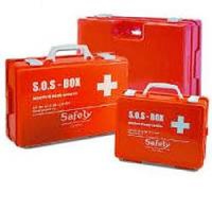 Safety Cassetta Pronto Soccorso Vuota Plastica Tipo A/B