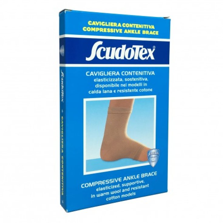 Scudotex Cavigliera Contenitiva Poliestensibile Nature 3
