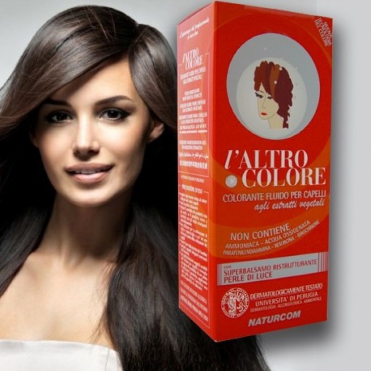 L'Altro Colore Tinte Naturali Senza Ammoniaca e Acqua Ossigenata Tonalit&agrave; Bruno Nero 1/0