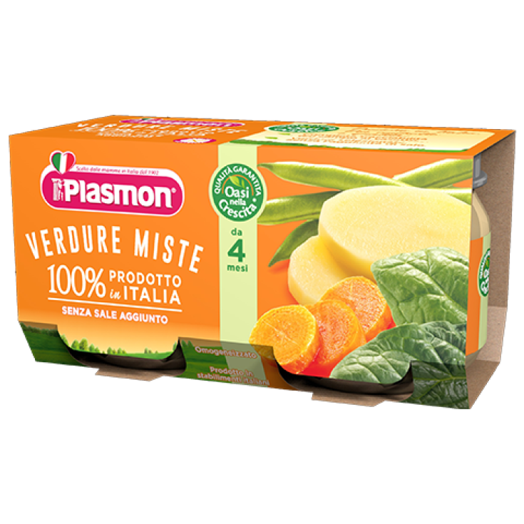 Plasmon Omogeneizzato Verdure Miste 2x80g