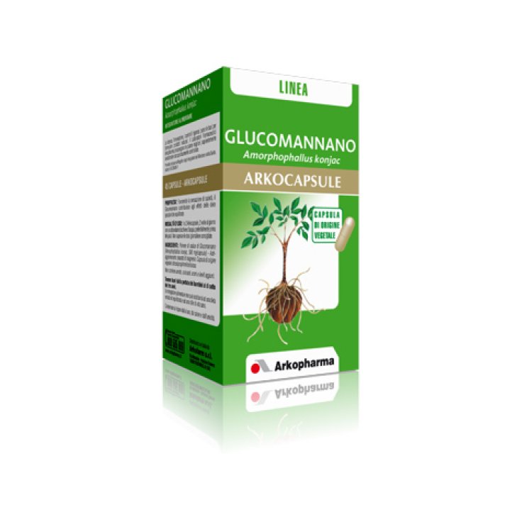 Arkopharma Glucomannano Arkocapsule Integratore Alimentare 45 Capsule