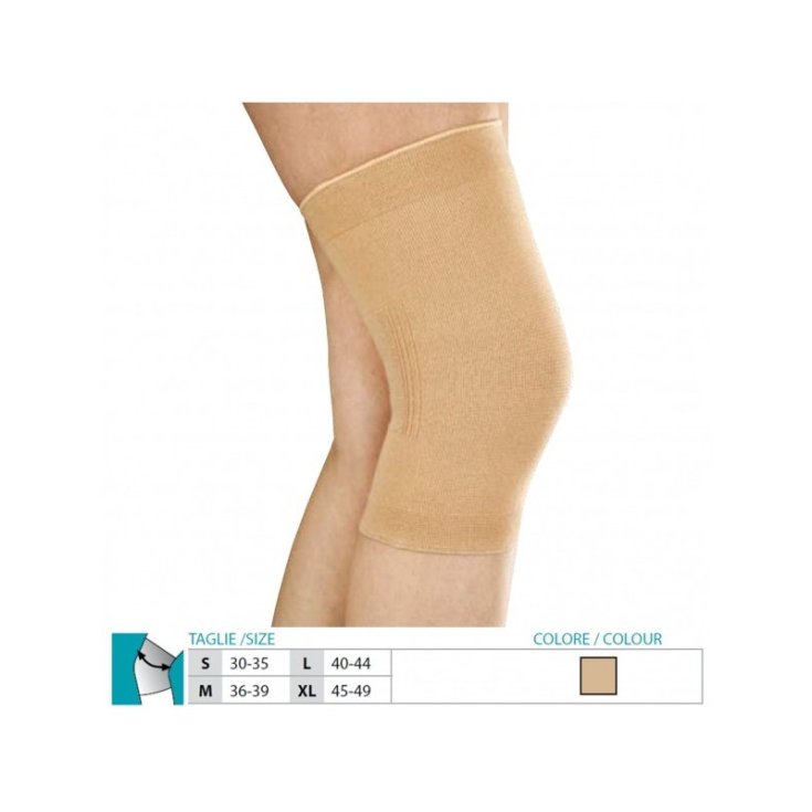 Safte Orione Ginocchiera In Tessuto Elastico Colore Beige Misura L Ref. 403