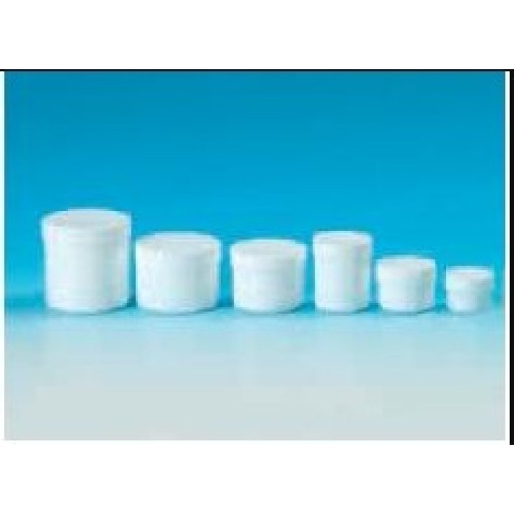 Vasetto Bianco Con Tappo A Vite 200ml 10 Pezzi