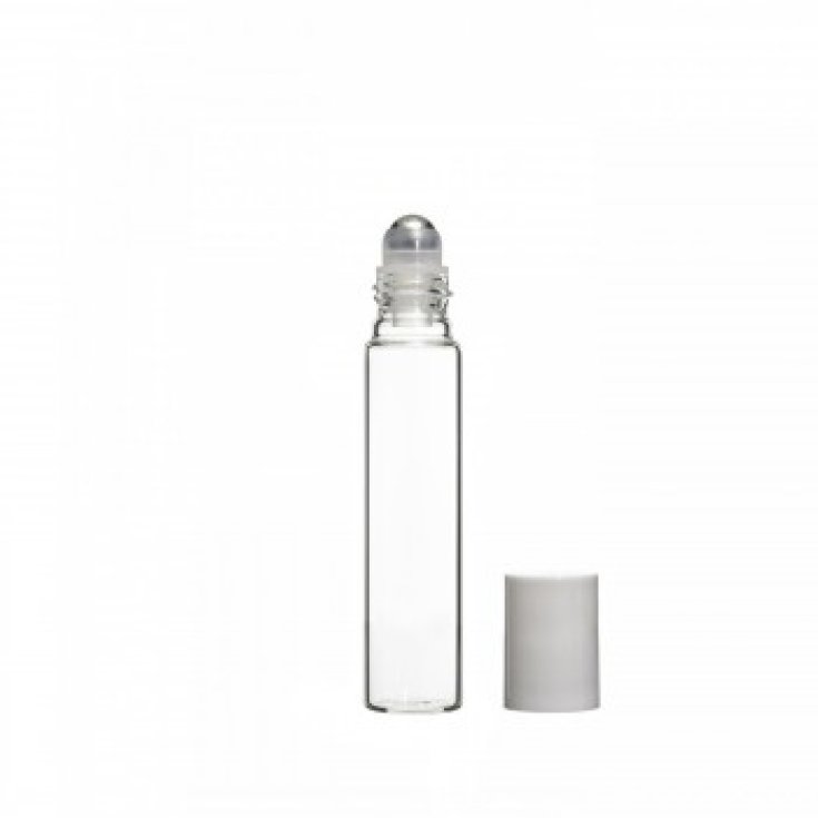 Wepa Flacone Vetro Trasparente con Sfera Roll On 75ml