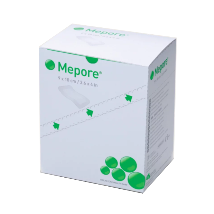 M&ouml;lnlycke&reg; Mepore&reg; Medicazione Autoadesiva Traspirante Misura 9x15 5 Pezzi
