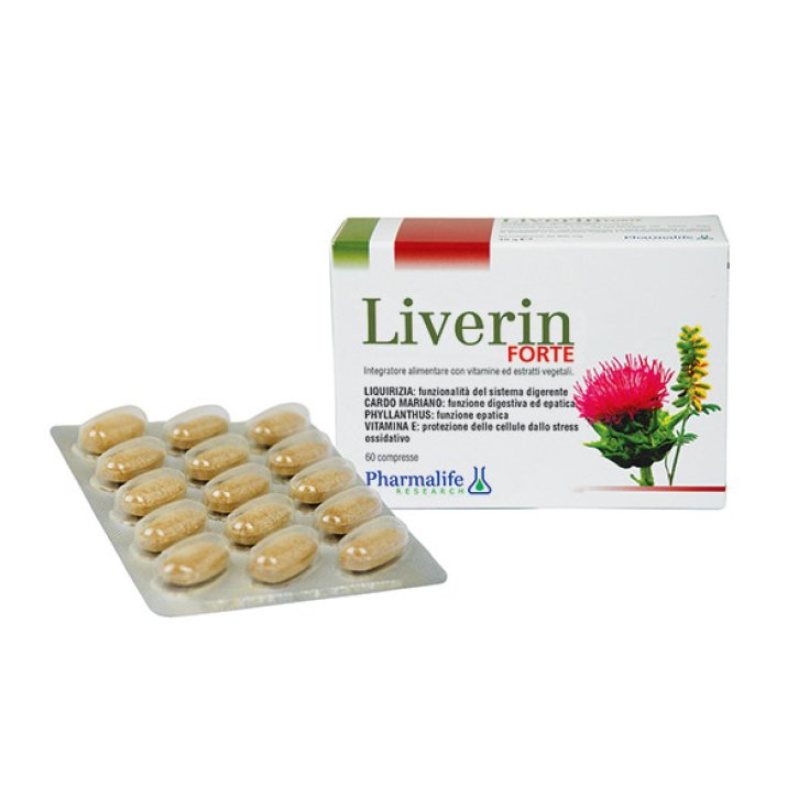 Liverin Forte Integratore Alimentare 60 Compresse
