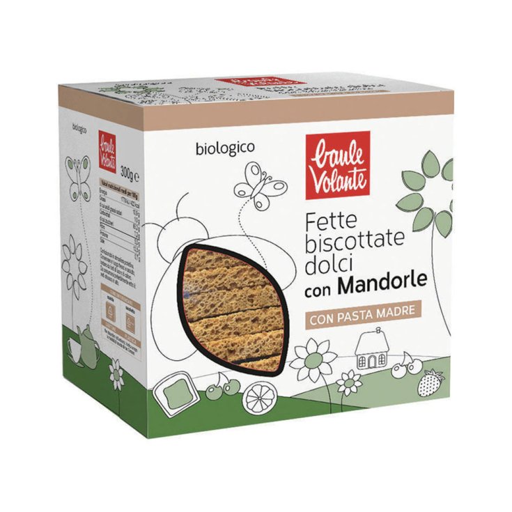 Baule Volante Fette Biscottate Dolci Con Mandorle 250g
