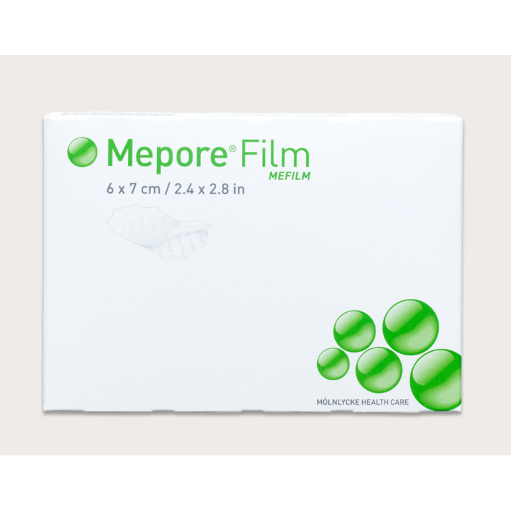 M&ouml;lnlycke&reg; Mepore&reg; Film Medicazione Trasparente Adesiva Misura 10x12cm 10 Pezzi