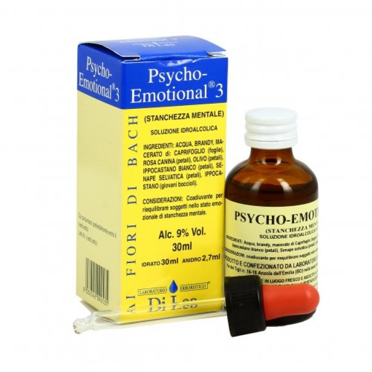 Di Leo Psycho Emotional 3 Fiori Di Bach 30ml