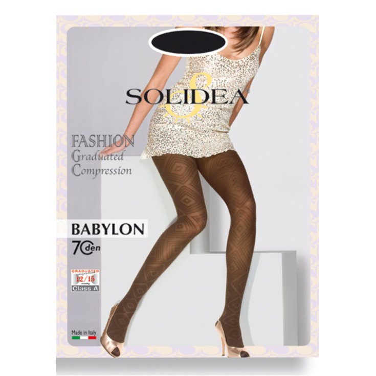 Solidea Babylon Collant Fantasia Nera Taglia 4