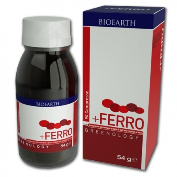 Piu' Ferro Integratore Alimentare 90 Capsule 54g
