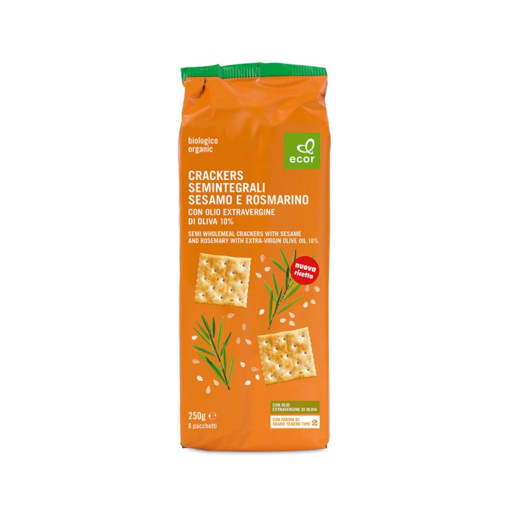Ecor Crackers Sesamo Rosmarino 250g