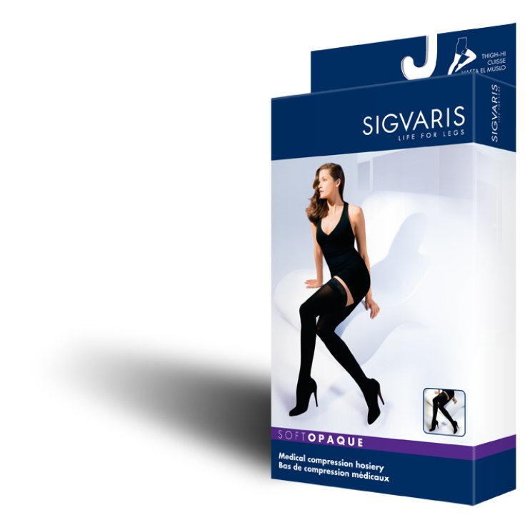 Sigvaris Autoreggente Punta Aperta Colore Caramello