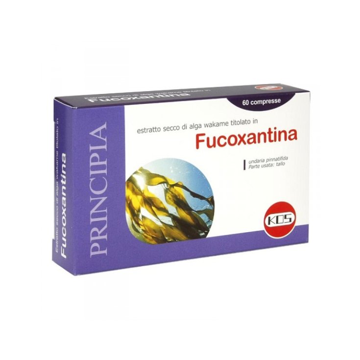 Kos Fucoxantina Estratto Secco Integratore Alimentare 60 Compresse Kos Fucoxantina Estratto Secco Integratore Alimentare 60 Compresse