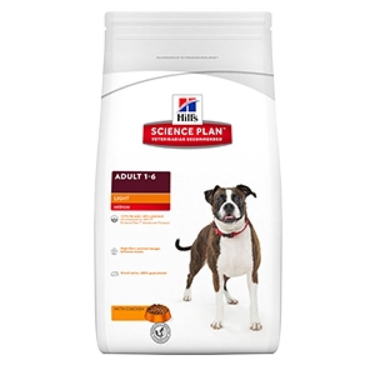 Science Plan Light Adult Medium con Pollo - 12KG
