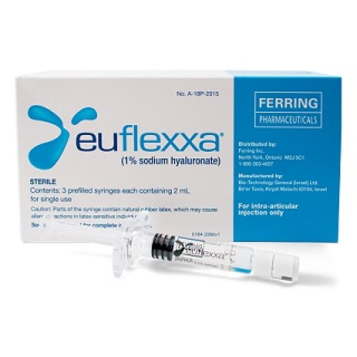 Euflexxa 1 Siringa Preriempita Dolori Articolari Al Ginocchio 2ml Euflexxa 1 Siringa Preriempita Dolori Articolari Al Ginocchio 2ml