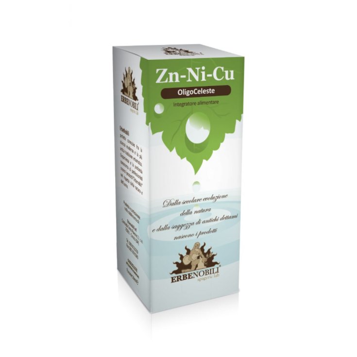 Erbenobili Oligoceleste Zinco Nichel Rame Integratore Alimentare 50ml