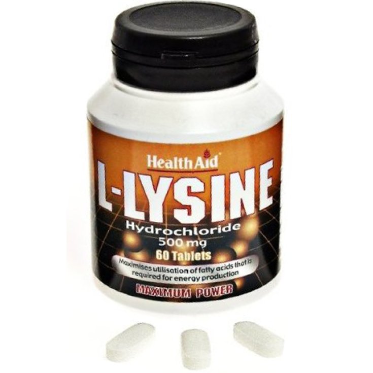 Health Aid L-Lisina 500 Mg 60 Comp