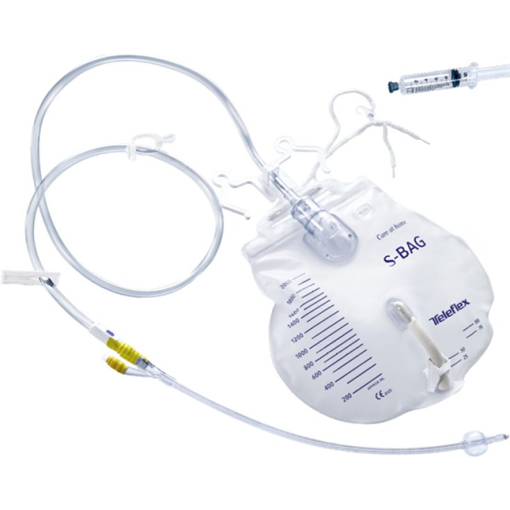 Teleflex Profilcath Preconnesso Catetere in Silicone Ch16 + S-bag