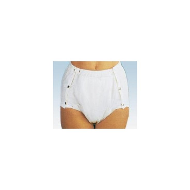 Mutandina per Incontinenza Standard con Bottoni Colore Bianco Taglia 3