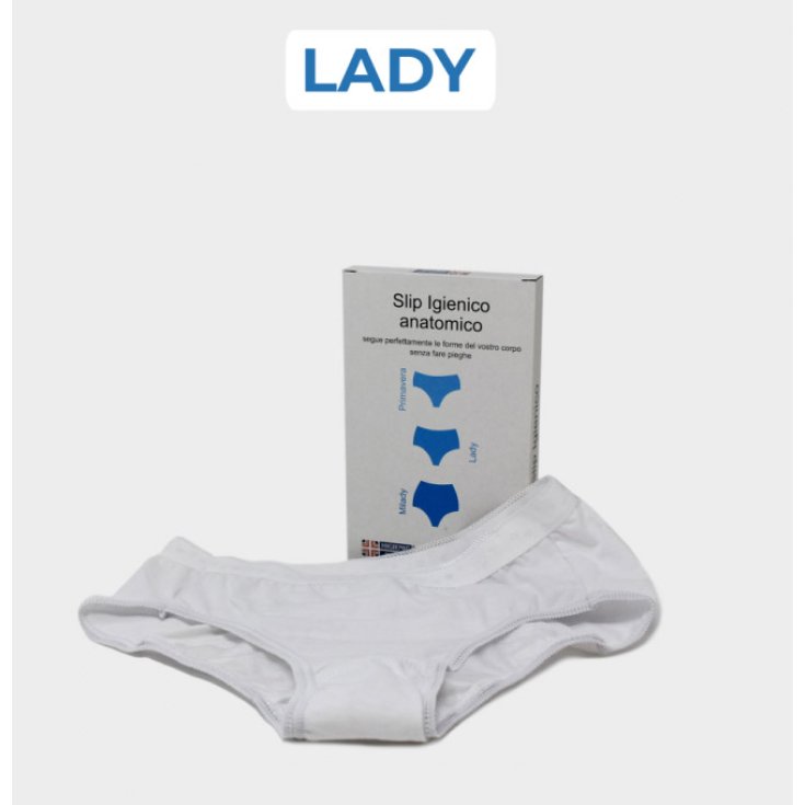 Pantystretch Lady Mutandina Igienica Bianco 2