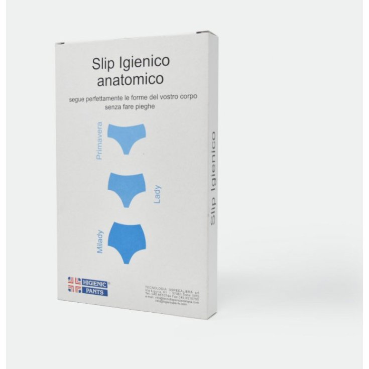 Pantystretch Lady Mutandina Igienica Nero Taglia 4