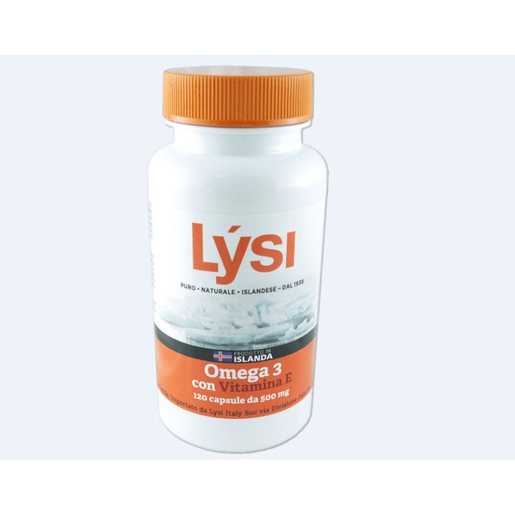 Lysi Omega 3 Con Vitamina E Integratore Alimentare 120 Capsule