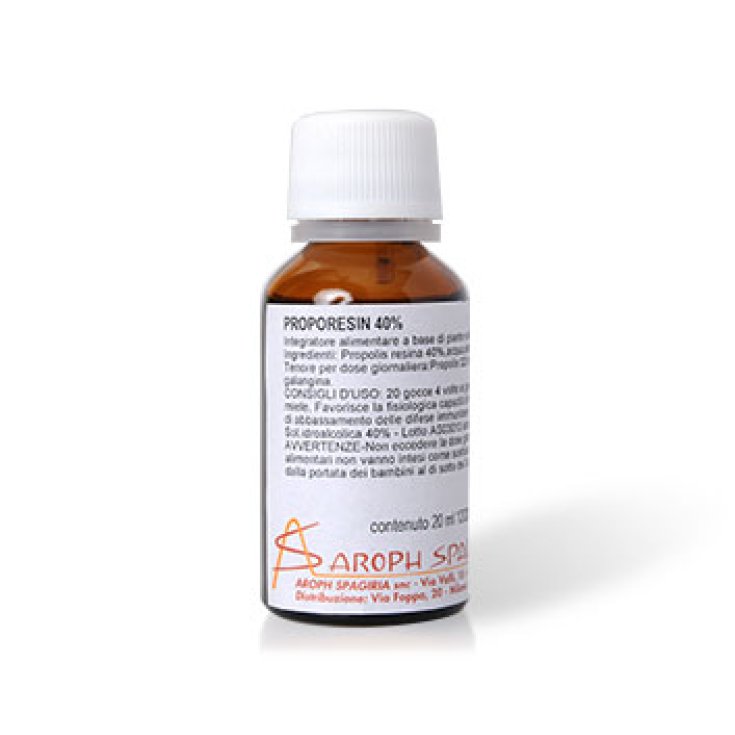 Aroph Spagiria Proporesin 40% Soluzione Idroalcolica 20ml