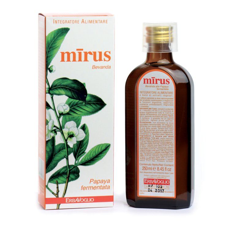 Erbavoglio Mirus Bevanda Alla Papaya 250ml