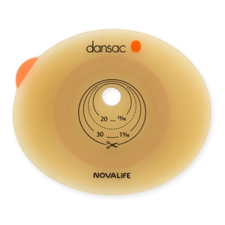 Dansac NovaLife2 Placca 70mm R10-62mm 5 Pezzi