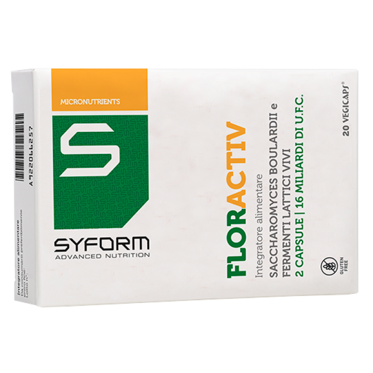 Floractiv Integratore Alimentare 20 Capsule