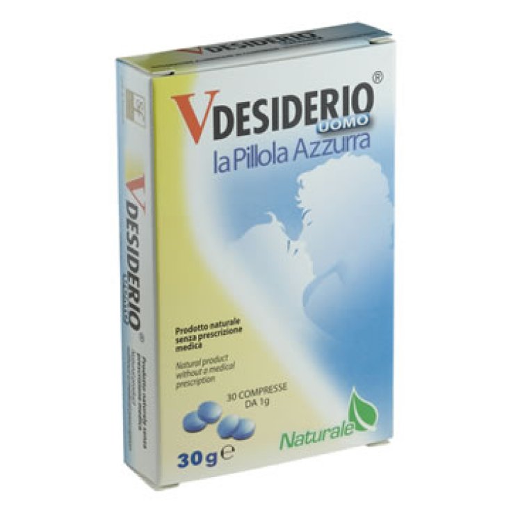 Vdesiderio Uomo La Pillola Azzurra 30 Compresse