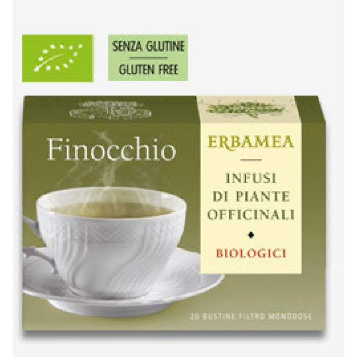 Erbamea Infusi di Piante Officinali Finocchio Bio 20 Filtri