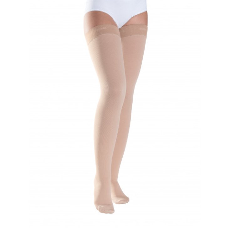 Sigvaris Cotton 2 Autoreggenti Punta Aperta Colore Nature Taglia S