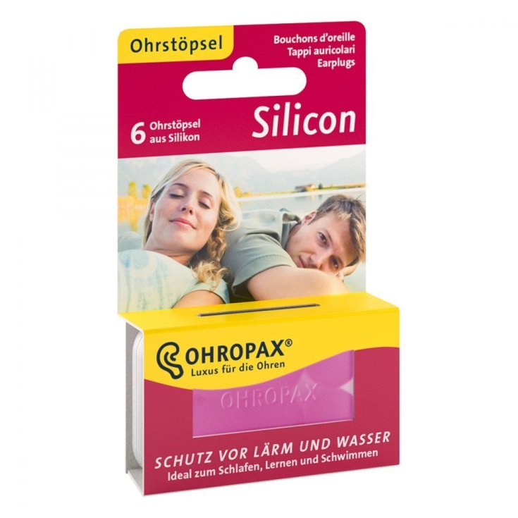 Sofarco Ohropax Tappi Auricolari In  Silicone 6 Pezzi