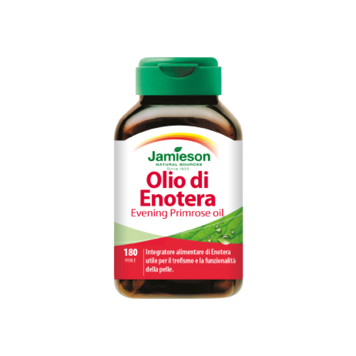 Jamieson Olio di Enotera Integratore Alimentare 180 Perle