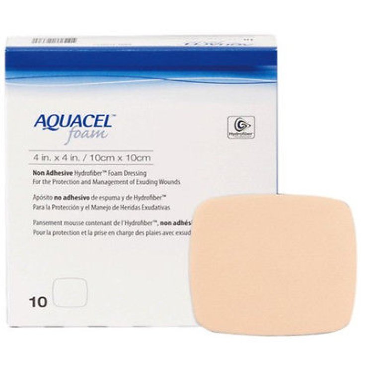 Convatec Aquacel Foam Non Adesive 5x5cm 10 Pezzi
