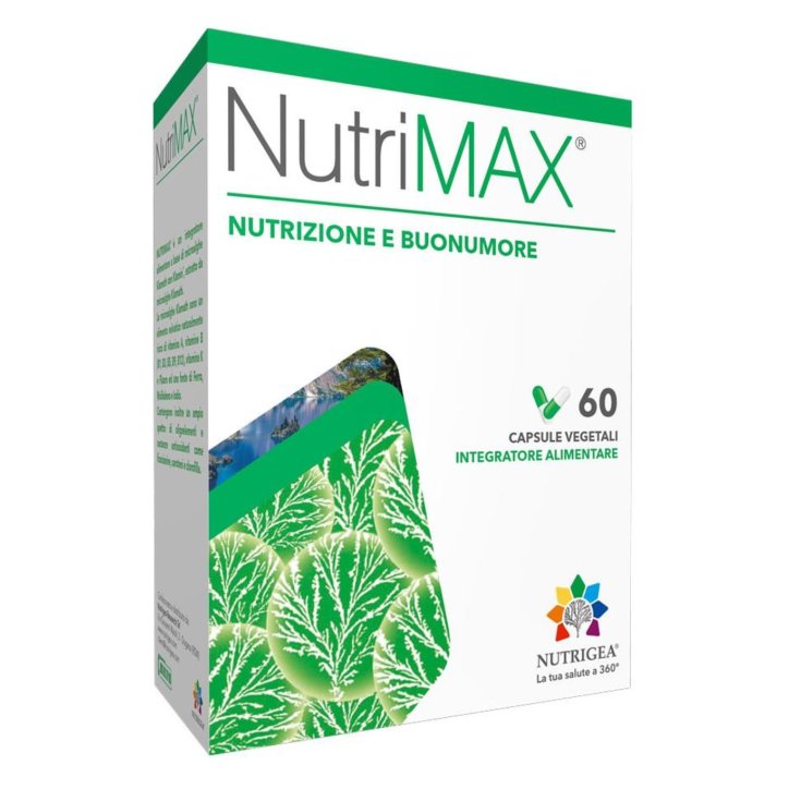 Nutrigea&reg; NutriMAX&reg; Integratore Alimentare 150 Capsule Vegetali