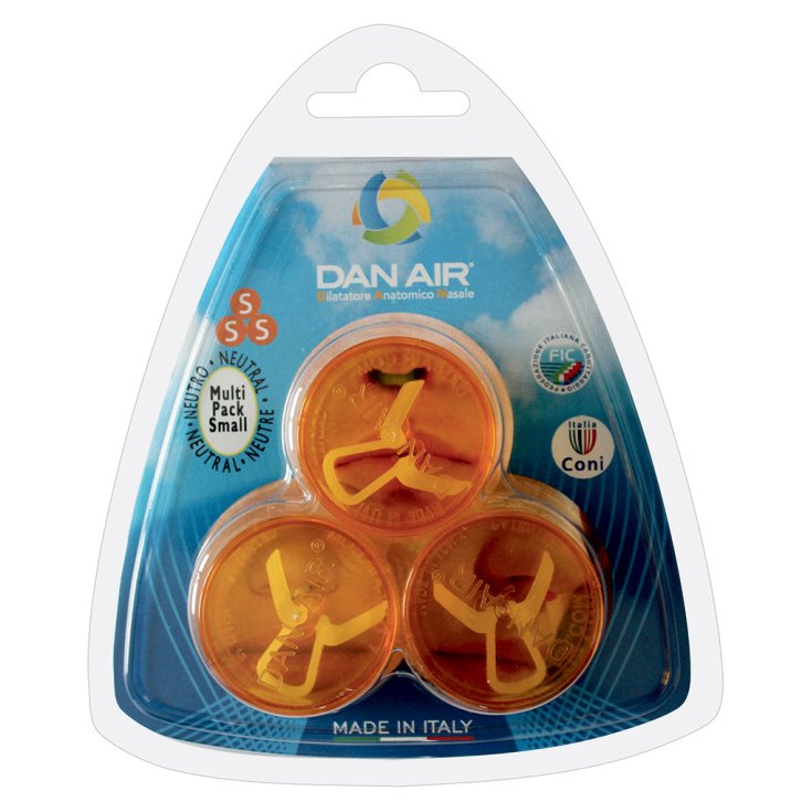 Dan Air Dilatatore Nasale Taglia S Multi Pack 3 Pezzi