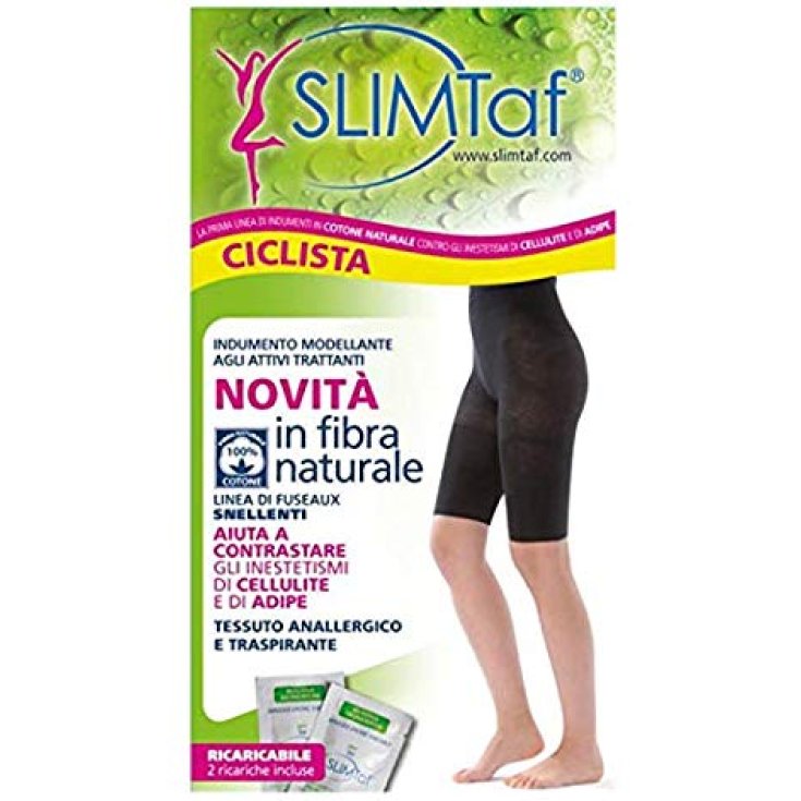 Calzificio Franzoni G.Mauro Slimtaf Ciclista Indumento Modellante Agli Attivi Naturali Misura L 1 Paio