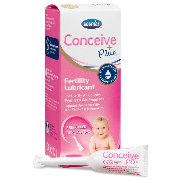 Sasmar Conceive Plus Lubrificante Vaginale 8 Pezzi Da 4g