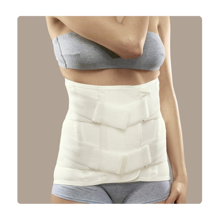 Ro+ten Litecross91 Corsetto Alto In Tessuto Sensitive&reg; PR1-1091S Crema Taglia XL