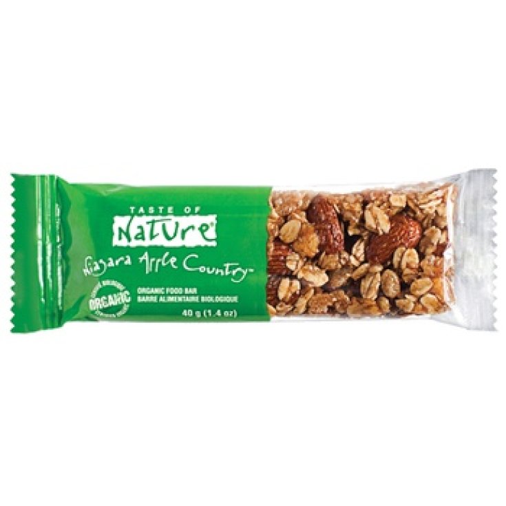 Taste Of Nature Barretta Alle Mele Biologico 40g
