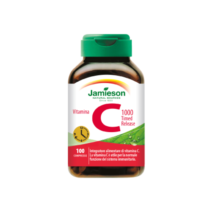 Jamieson Vitamina C 1000 Timed Release Integratore Alimentare 100 Compresse