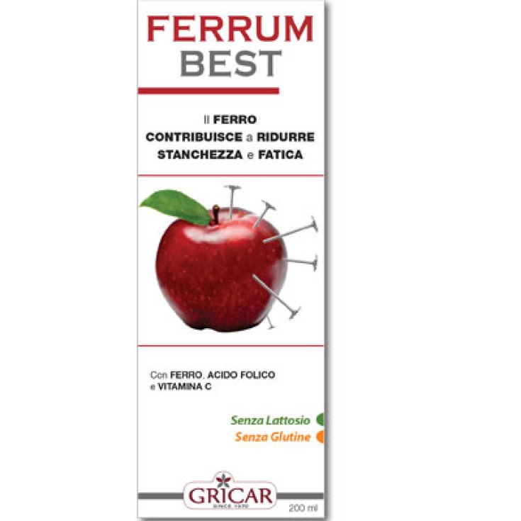 Gricar Ferrumbest Integratore Alimentare Senza Glutine 200ml