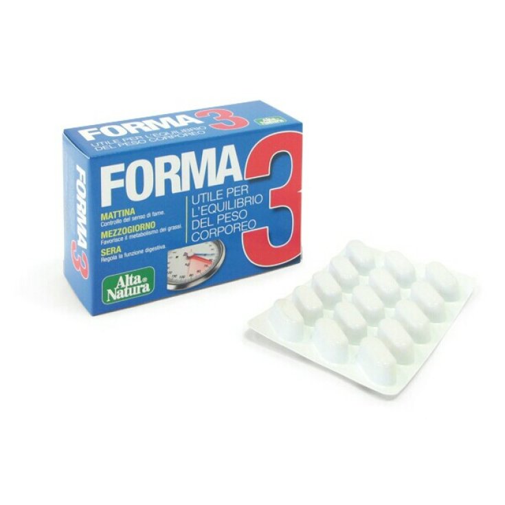 Alta Natura Forma 3 Integratore Alimentare 45 Compresse Alta Natura Forma 3 Integratore Alimentare 45 Compresse