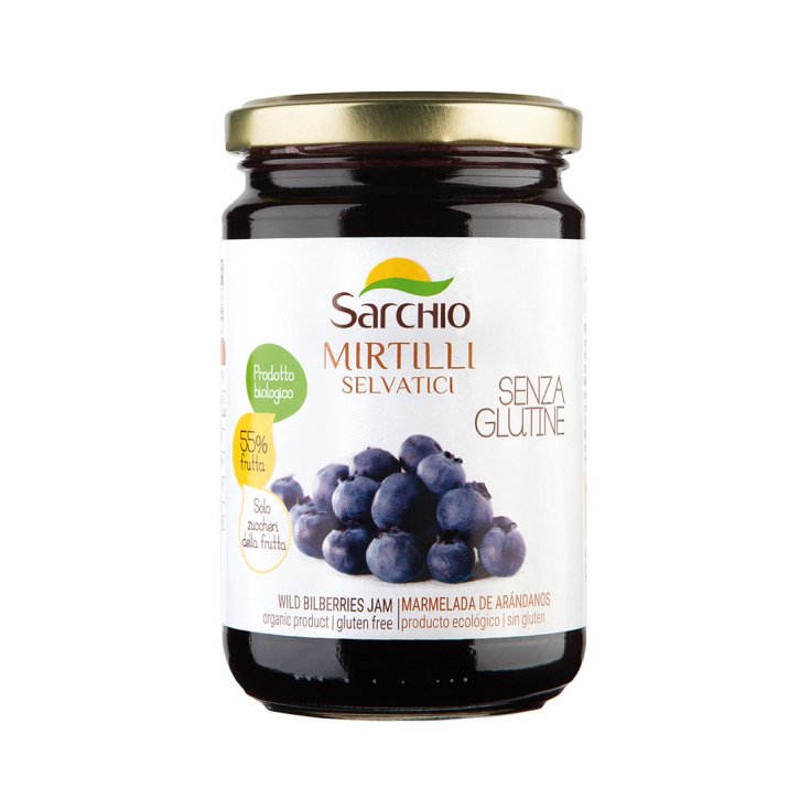 Sarchio Composta Di Mirtilli Selvatici Prodotto Biologico 320g