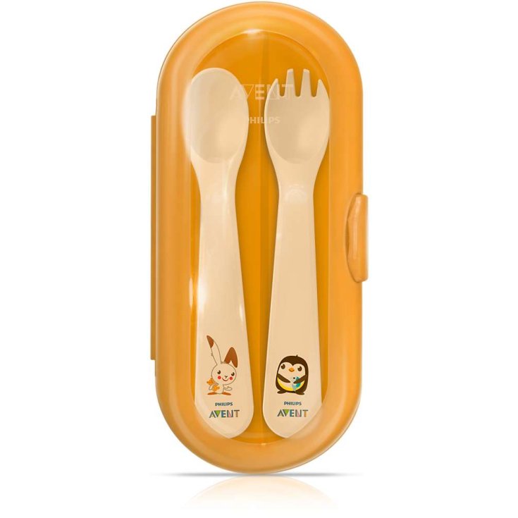 Philips AVENT  Set Posatine E Custodia Da Viaggio  +12 Mesi
